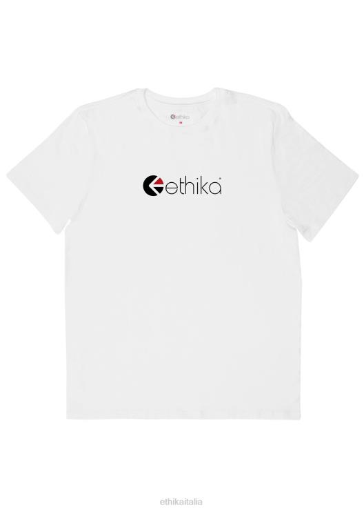 logo grafico della maglietta - bianco uomini Ethika 6P2X0554 vestiario