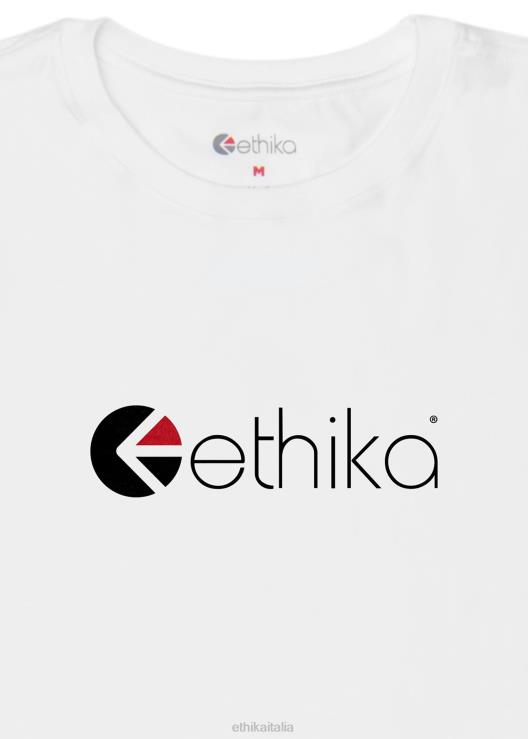 logo grafico della maglietta - bianco uomini Ethika 6P2X0554 vestiario