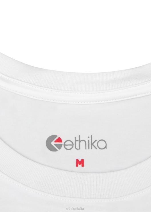 maglietta dalla vestibilità classica T-shirt classica in modale - bianca uomini Ethika 6P2X0575 vestiario