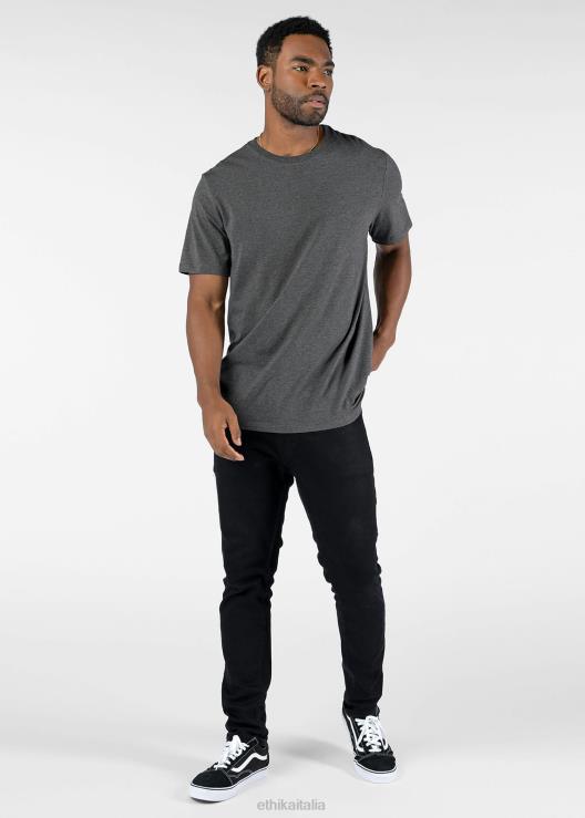 maglietta dalla vestibilità classica maglietta classica in modale - erica uomini Ethika 6P2X0574 vestiario