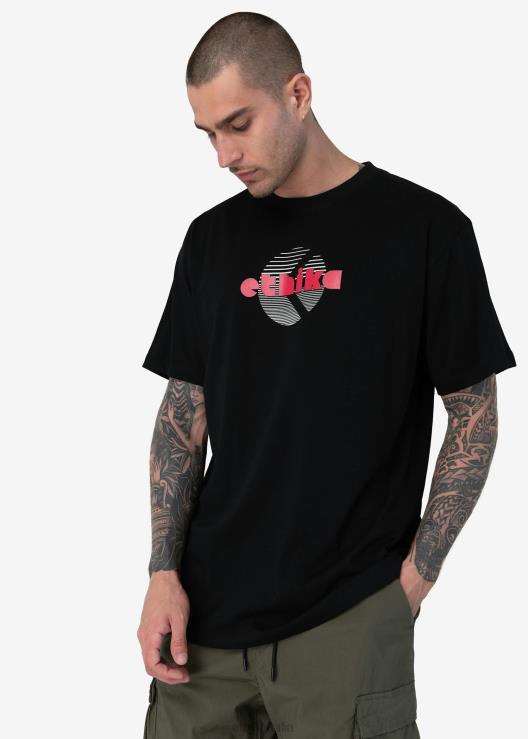 maglietta elettrica con grafica - nera uomini Ethika 6P2X0558 vestiario