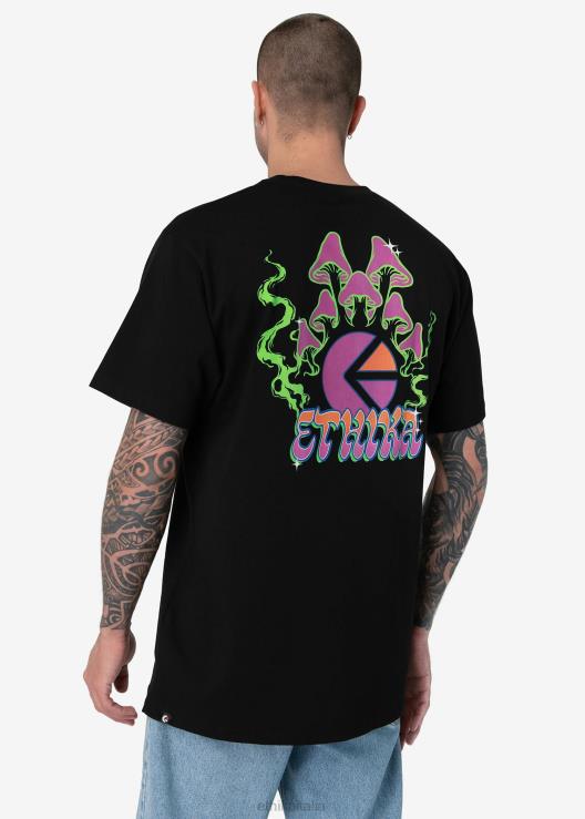 maglietta grafica Mushees - nera uomini Ethika 6P2X0557 vestiario