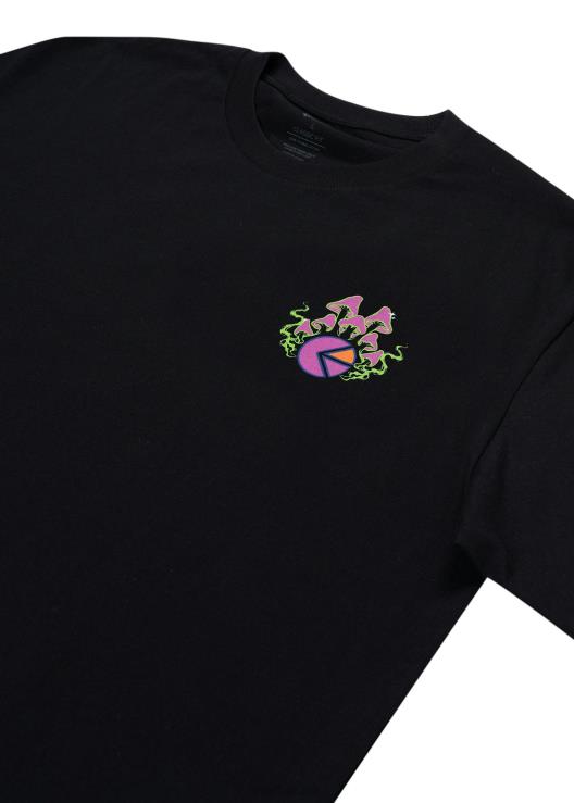 maglietta grafica Mushees - nera uomini Ethika 6P2X0557 vestiario