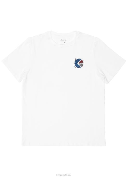 maglietta grafica flow3rs - bianca uomini Ethika 6P2X0555 vestiario