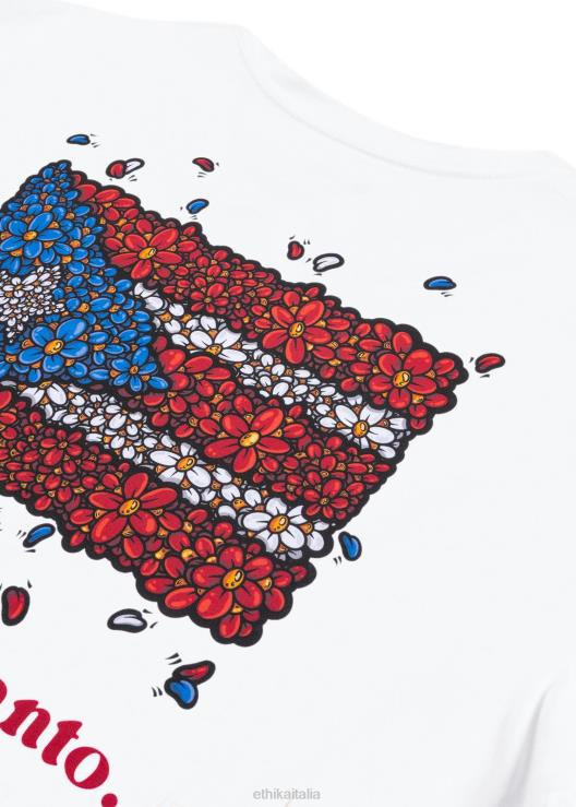 maglietta grafica flow3rs - bianca uomini Ethika 6P2X0555 vestiario