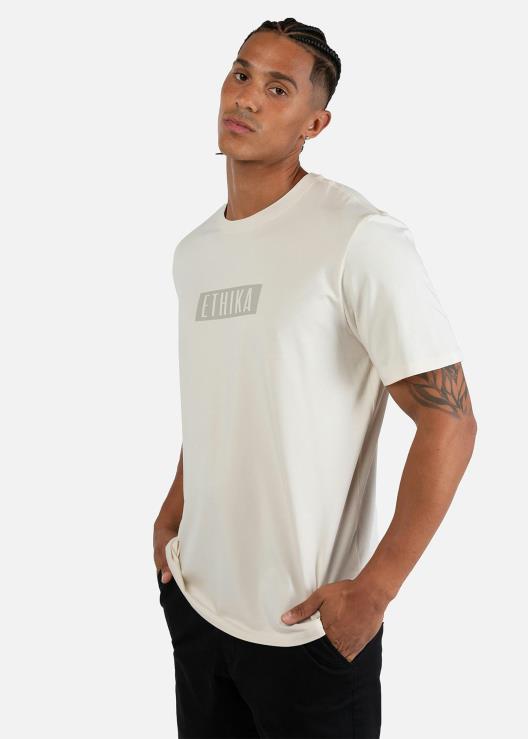 maglietta grafica maglietta imperiale sabbia - osso uomini Ethika 6P2X0548 vestiario