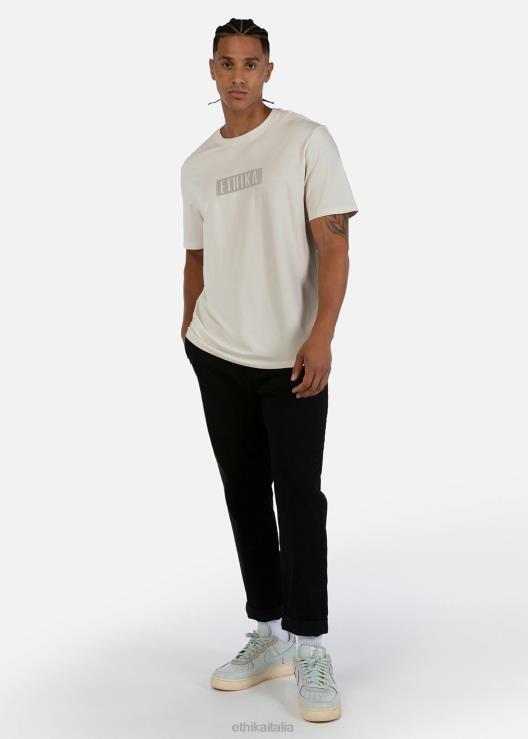 maglietta grafica maglietta imperiale sabbia - osso uomini Ethika 6P2X0548 vestiario