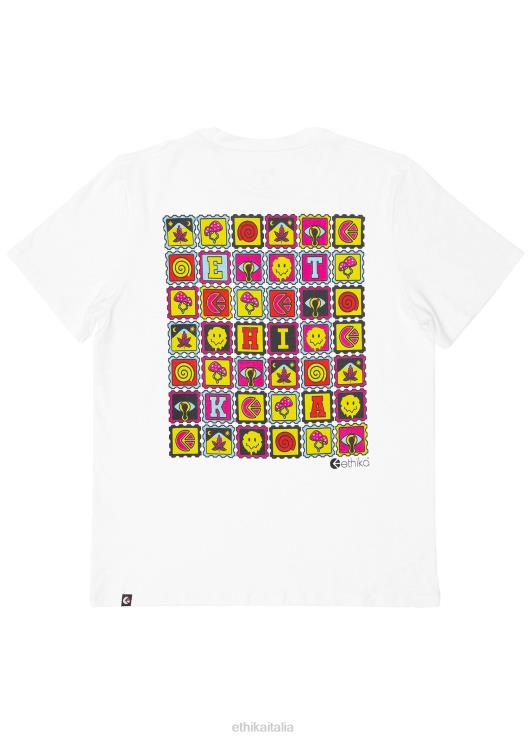 maglietta grafica tabz - bianca uomini Ethika 6P2X0541 vestiario