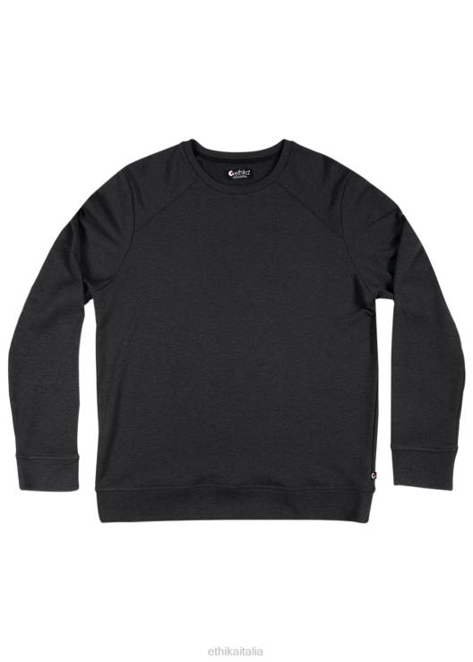 girocollo premium - grigio scuro uomini Ethika 6P2X0599 vestiario