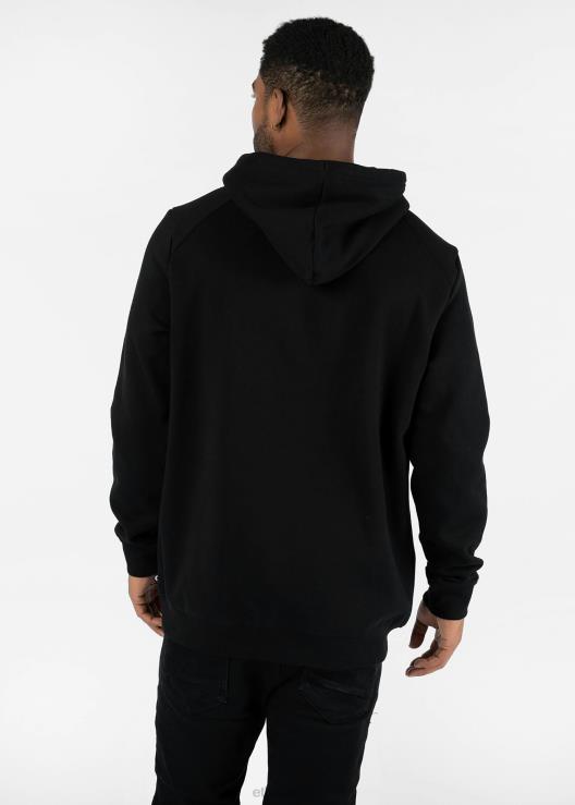 pullover con cappuccio nero - logo uomini Ethika 6P2X0601 vestiario