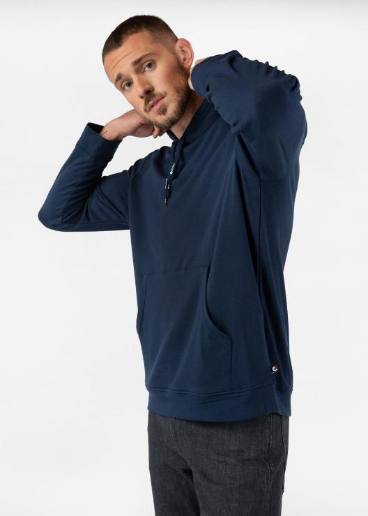 pullover con cappuccio premium - blu scuro uomini Ethika 6P2X0597 vestiario