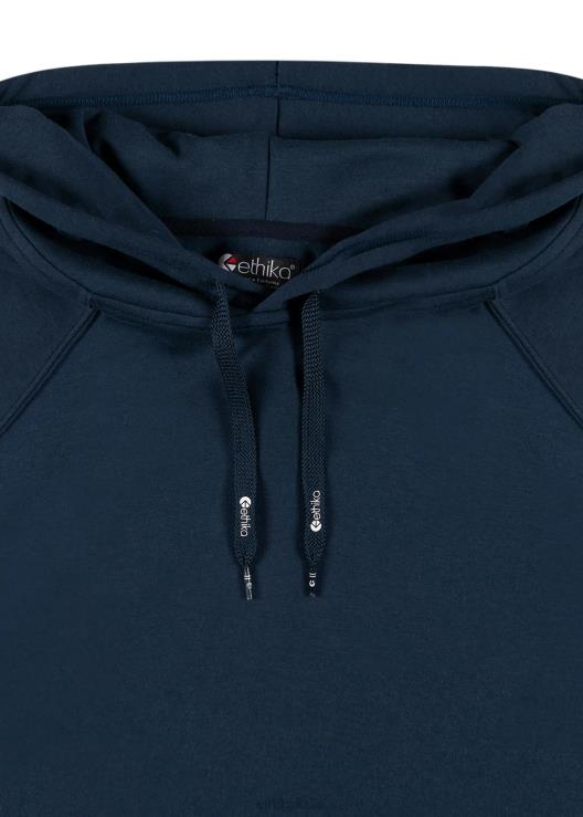 pullover con cappuccio premium - blu scuro uomini Ethika 6P2X0597 vestiario
