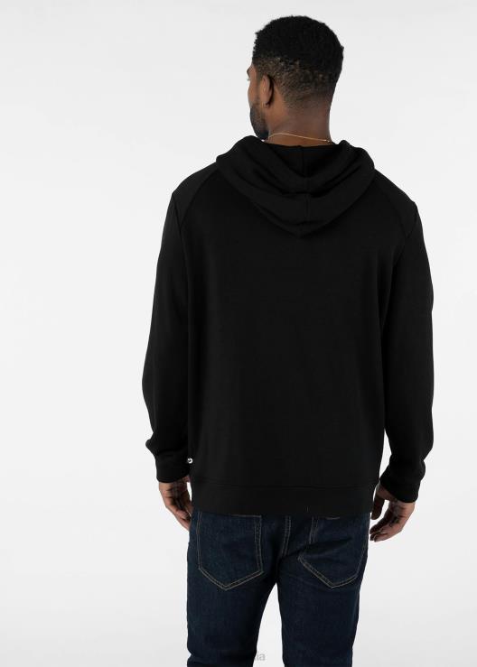 pullover con cappuccio premium - nero uomini Ethika 6P2X0595 vestiario