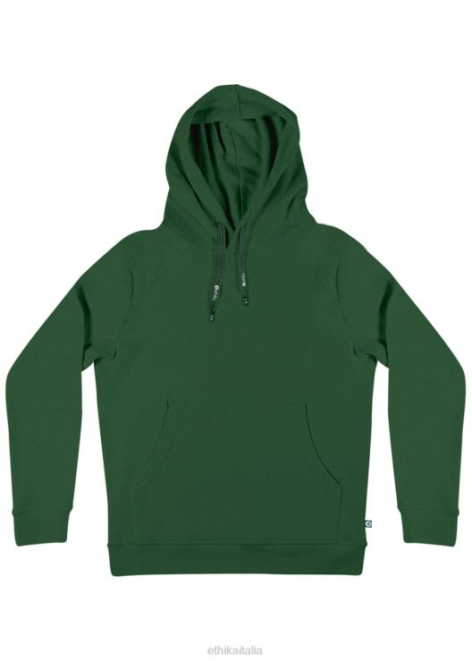 pullover con cappuccio premium - verde foresta uomini Ethika 6P2X0593 vestiario