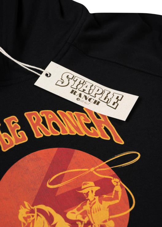 pullover con cappuccio ranch di base uomini Ethika 6P2X0592 vestiario