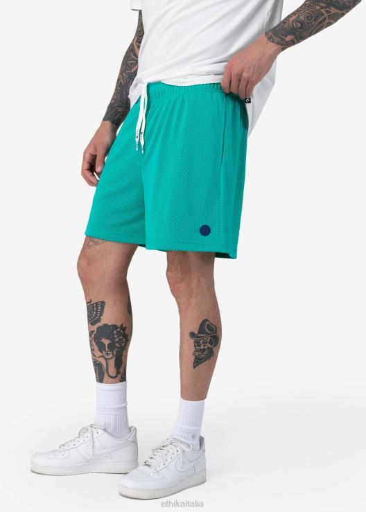 pantaloncini da basket - verde acqua uomini Ethika 6P2X0656 vestiario