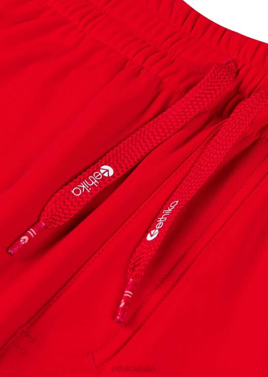 pantaloncini da ginnastica premium - rossi uomini Ethika 6P2X0647 vestiario