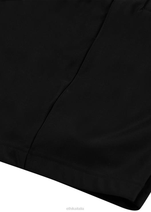 pantaloncino in felpa premium - nero uomini Ethika 6P2X0646 vestiario
