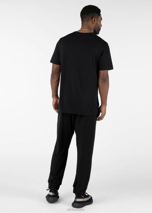 pantaloni della tuta neri - corti uomini Ethika 6P2X0620 vestiario