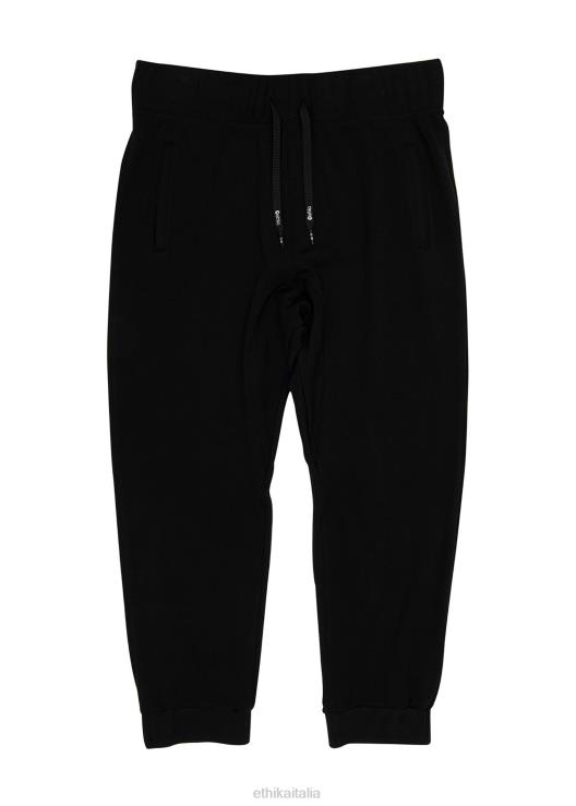 pantaloni della tuta neri - corti uomini Ethika 6P2X0620 vestiario