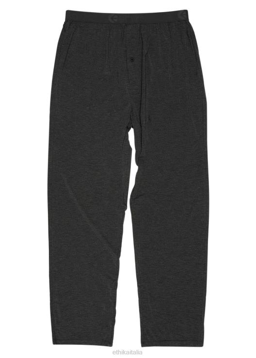 pantaloni lounge premium modal - erica scura uomini Ethika 6P2X0617 vestiario