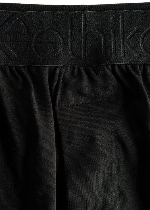pantaloni lounge premium modal - neri uomini Ethika 6P2X0616 vestiario