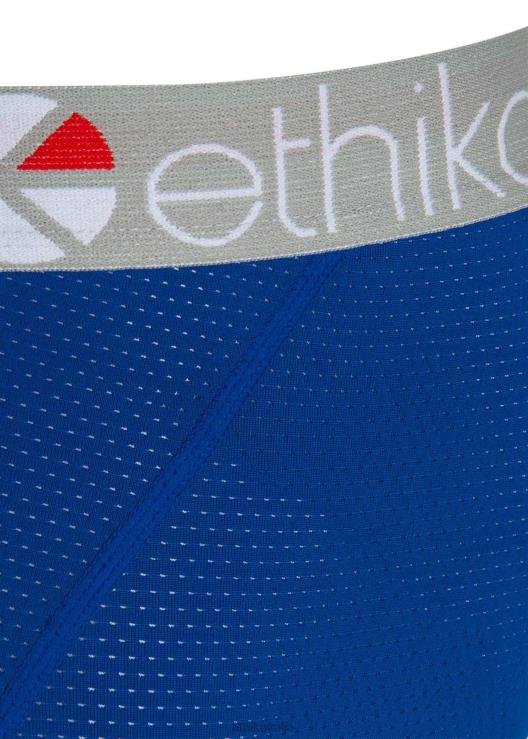 stretto 3/4 microrete performance - blu uomini Ethika 6P2X0639 vestiario