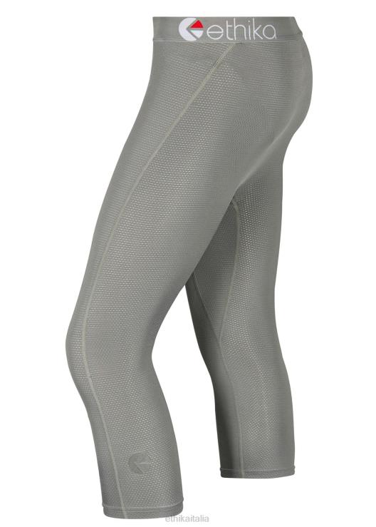stretto 3/4 microrete performance - grigio uomini Ethika 6P2X0638 vestiario