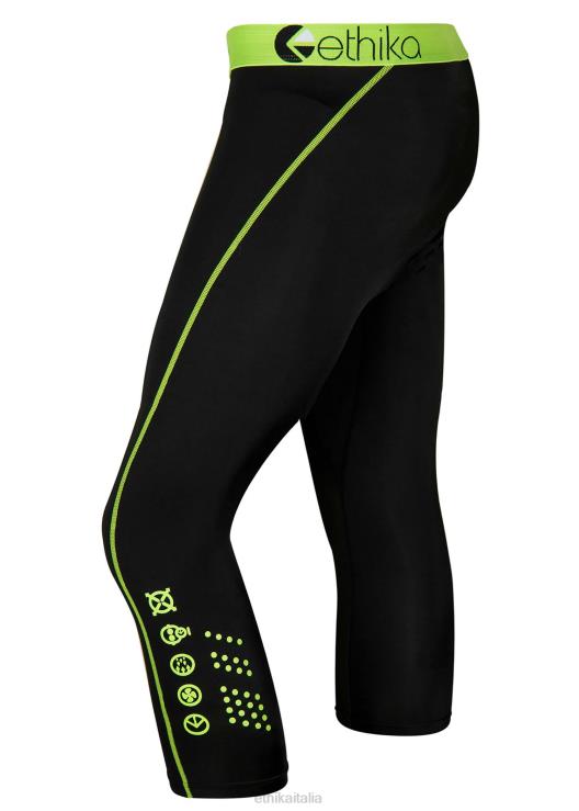 stretto 3/4 prestazioni sottozero - verde uomini Ethika 6P2X0635 vestiario