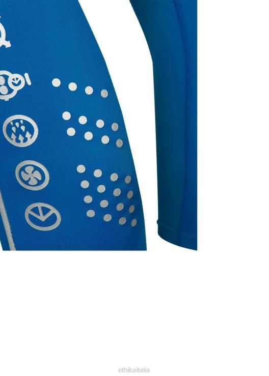 tenuta 3/4 prestazioni sottozero - blu neon uomini Ethika 6P2X0631 vestiario