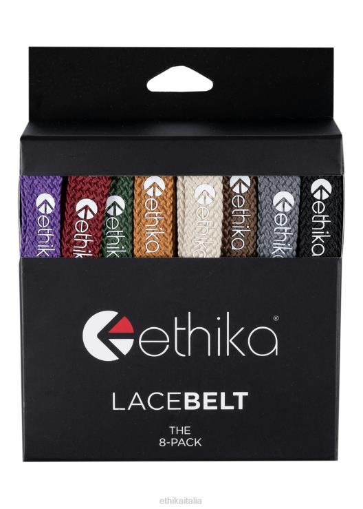 cintura per lacci per scarpe vacanza '22 - confezione da 8 uomini Ethika 6P2X0723 Accessori