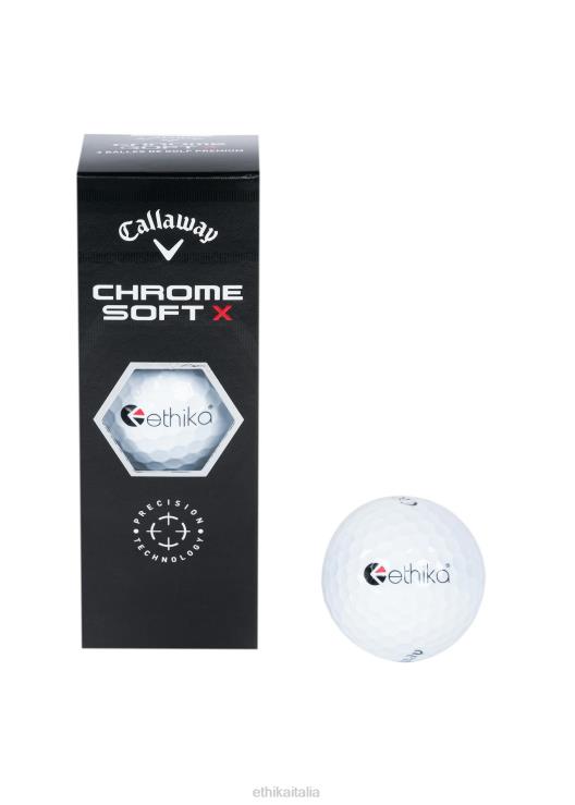 palline da golf callaway - cromate morbide x bianche uomini Ethika 6P2X0734 Accessori