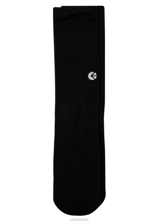 calzini crew crew - logo argento uomini Ethika 6P2X0512 Accessori