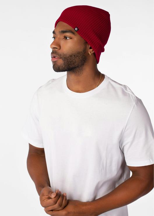 Berretto Legend in maglia termica - rosso uomini Ethika 6P2X0689 Accessori