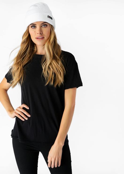 Berretto con piega in maglia termica - bianco uomini Ethika 6P2X0702 Accessori