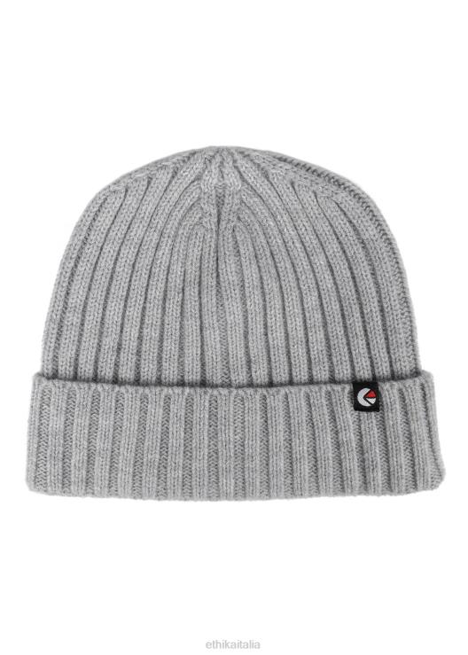 Berretto in lana - grigio uomini Ethika 6P2X0710 Accessori