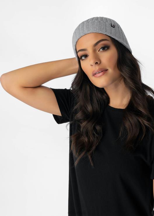 Berretto in lana - grigio uomini Ethika 6P2X0710 Accessori