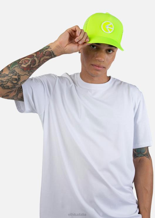 cappello da papà atletico - giallo flo uomini Ethika 6P2X0682 Accessori