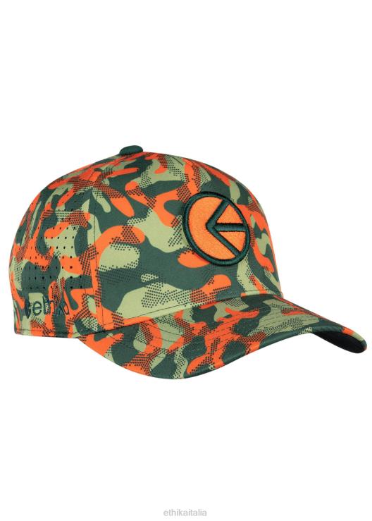 cappello da papà atletico - mimetica foresta uomini Ethika 6P2X0673 Accessori