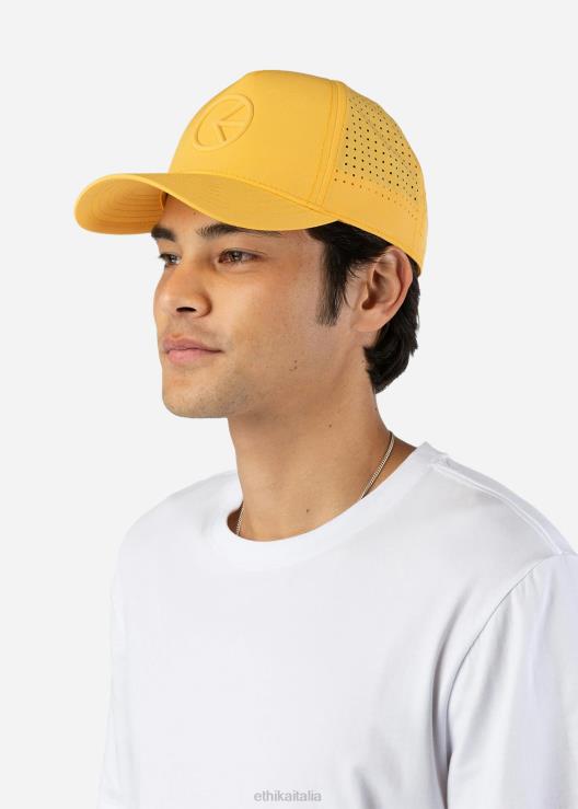 cappello da papà atletico - senape uomini Ethika 6P2X0680 Accessori