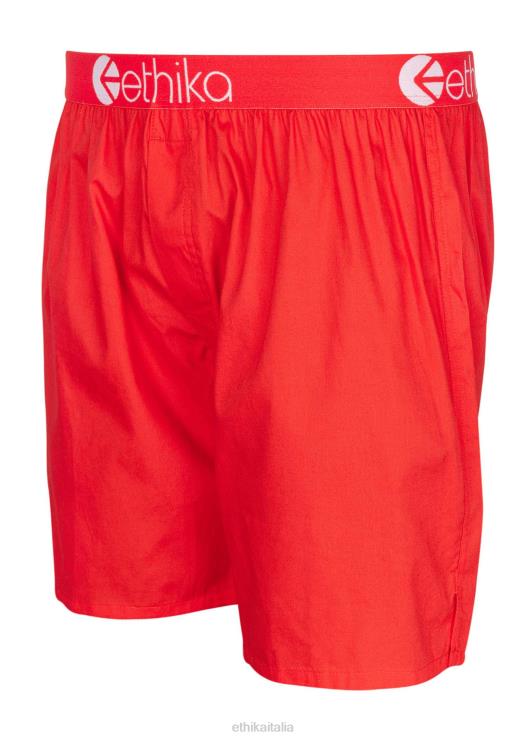boxer rosso uomini Ethika 6P2X0331 vestiario