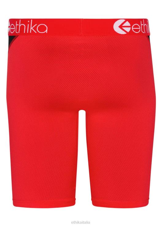 fiocco microrete performance - rosso og uomini Ethika 6P2X0359 vestiario