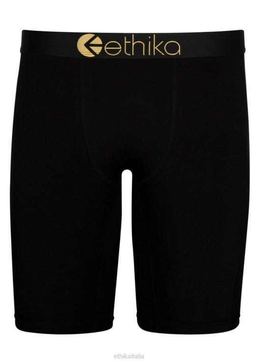 fiocco modal - lurex oro nero uomini Ethika 6P2X0143 vestiario