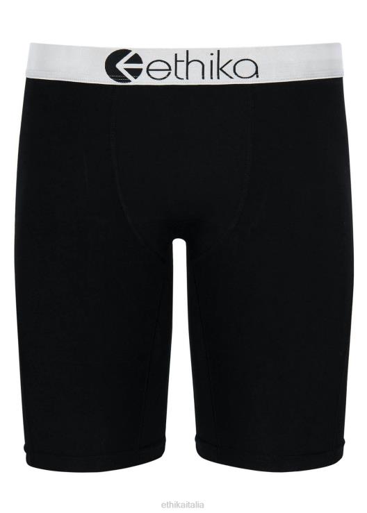 fiocco premium modal - nero argento lurex uomini Ethika 6P2X0149 vestiario