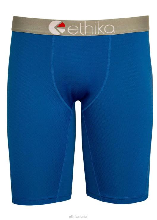 microrete performance in fiocco - blu uomini Ethika 6P2X0365 vestiario