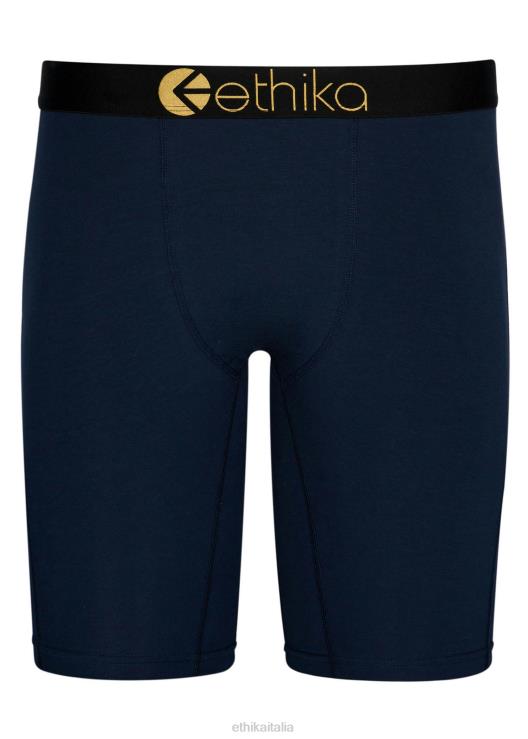 modal in fiocco - lurex oro navy uomini Ethika 6P2X0144 vestiario