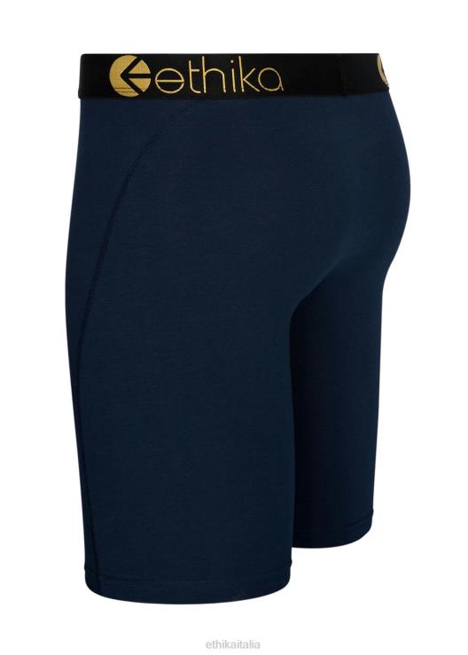 modal in fiocco - lurex oro navy uomini Ethika 6P2X0144 vestiario