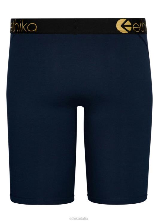 modal in fiocco - lurex oro navy uomini Ethika 6P2X0144 vestiario