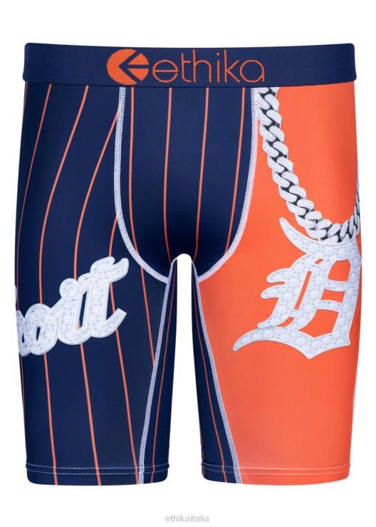 punto fermo dei Detroit Tigers uomini Ethika 6P2X0484 vestiario