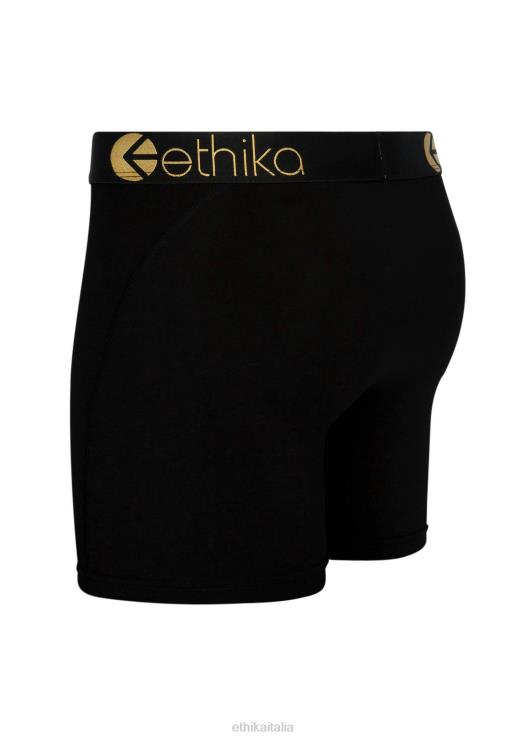 mid modal - lurex oro nero uomini Ethika 6P2X0269 vestiario
